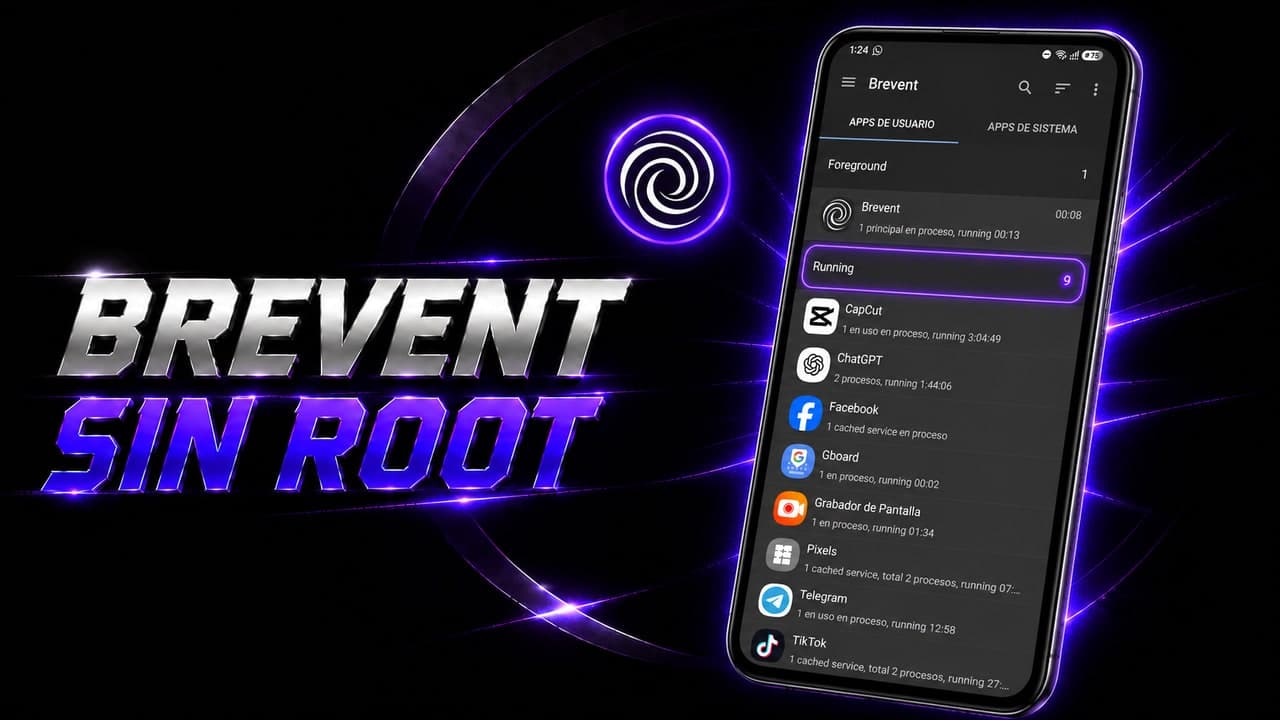 Brevent en Free Fire: cerrar apps de fondo sin root para ganar FPS