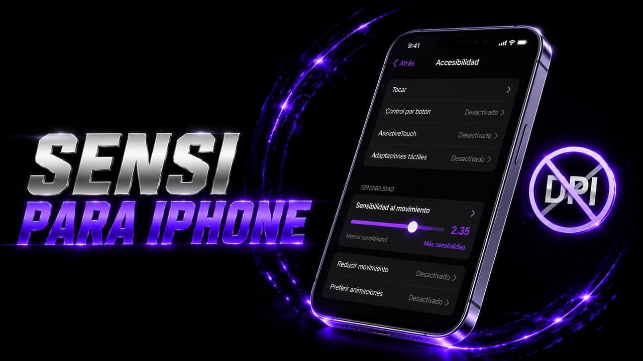 Sensibilidad para iPhone en Free Fire: el Cursor deslizante explicado